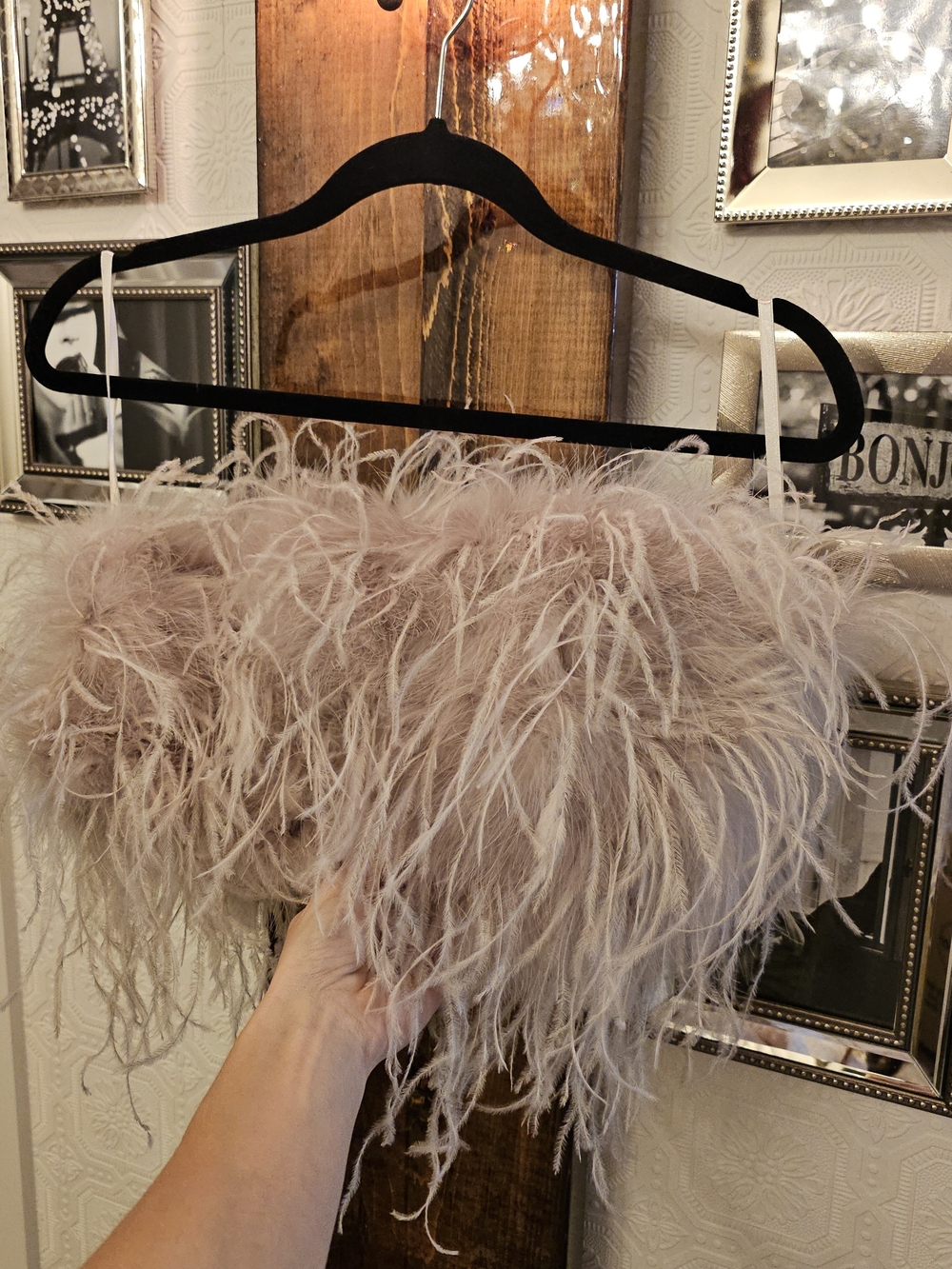 Lamarque Feather Top - Picture 3 of 11